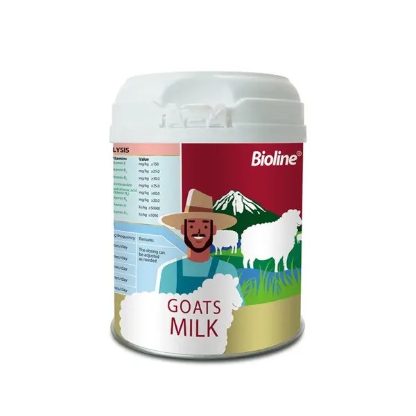 شیرخشک بز مخصوص سگ و گربه بایولاین | Bioline Goat Milk Powder